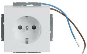 SCHUKO® Steckdosen-Einsatz Busch-steplight® SCHUKO® Steckdosen-Einsatz Busch-steplight®