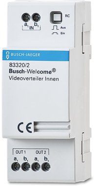 Busch-Jaeger Videoverteiler Innen REG 83320/2 | 8300-0-0041