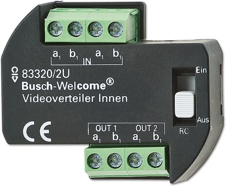 Busch-Jaeger Videoverteiler Innen UP 83320/2 U | 8300-0-0042