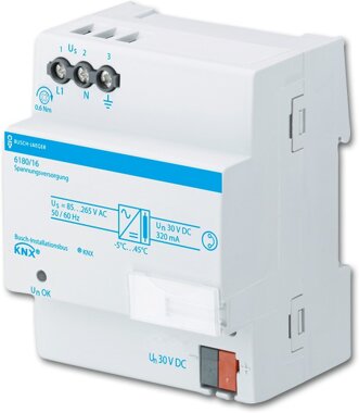 Busch-Jaeger KNX-Spannungsversorgung 320 mA 6180/16 | 6180-0-0026 Busch-Jaeger KNX-Spannungsversorgung 320 mA 6180/16 | 6180-0-0026