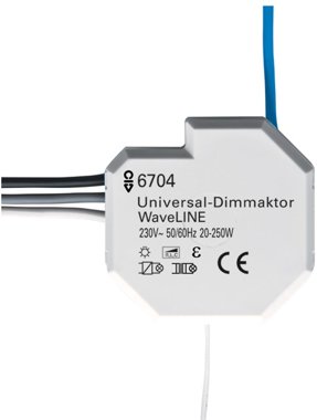 Busch-Jaeger Universal-Dimmaktor WaveLINE 6704 | 6700-0-0029