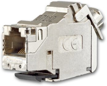 Busch-Jaeger Universalmodul, RJ45, Cat. 6A iso, geschirmt 0219-101 | 0230-0-0413