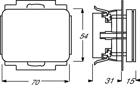Busch-Jaeger SCHUKO® Steckdosen-Einsatz 20 EUK-260 | 2018-0-1464 Busch-Jaeger SCHUKO® Steckdosen-Einsatz 20 EUK-260 | 2018-0-1464