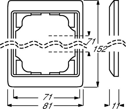 Busch-Jaeger Abdeckrahmen 1732 KA-260 | 1754-0-4117 Busch-Jaeger Abdeckrahmen 1732 KA-260 | 1754-0-4117