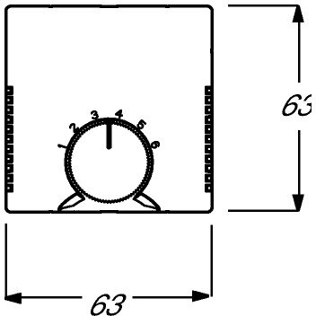 Busch-Jaeger Zentralscheibe 1794-84 | 1710-0-3544 Busch-Jaeger Zentralscheibe 1794-84 | 1710-0-3544