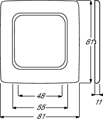 Busch-Jaeger Reflex SI Linear-Abdeckrahmen 2511-217K-102 | 1725-0-1499 Busch-Jaeger Reflex SI Linear-Abdeckrahmen 2511-217K-102 | 1725-0-1499