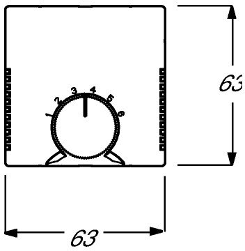 Busch-Jaeger Zentralscheibe 1794-83 | 1710-0-3668 Busch-Jaeger Zentralscheibe 1794-83 | 1710-0-3668