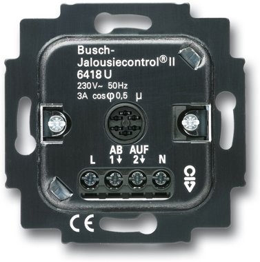 Busch-Jaeger Jalousie-Basis-Einsatz 6418 U | 6410-0-0375