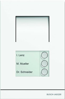 Busch-Jaeger Auenstation Audio 3-fach 83101/3-664 | 8300-0-0009