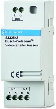Busch-Jaeger Videoverteiler Außen 83325/2 | 8300-0-0043