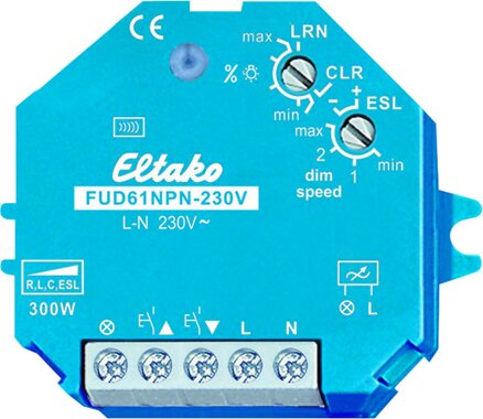 Eltako Funkaktor Universal-Dimmschalter 230V. Power MOSFET 300W