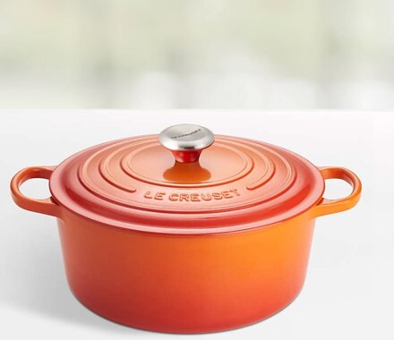 Signature Brter ofenrot Le Creuset rund, 24 cm