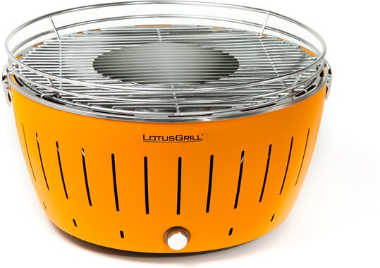 LotusGrill Orange G340 Holzkohlegrill 