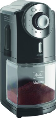 Melitta Molino Kaffeemühle schwarz Melitta Molino Kaffeemühle schwarz