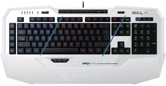 Roccat Isku FX Gaming Tastatur wei