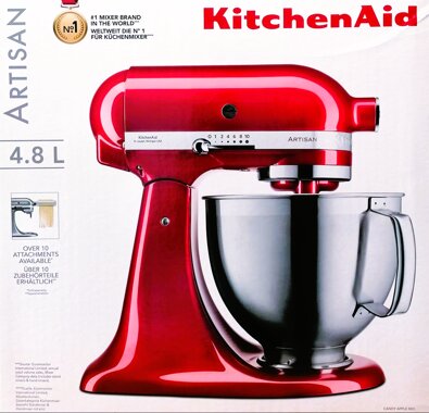 KitchenAid Artisan 5KSM185PSECA liebesapfel-rot