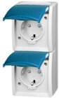 BUSCH 20-02 EBW-53 20-02 EBW-53 SCHUKO® Zweifachst