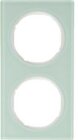 Berker 10122209 Rahmen 2fach R.3 Glas polarwei