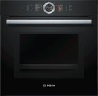 Bosch HNG6764B6 Serie 8 Einbau-Backofen mit Mikrowellen- und Dampffunktion