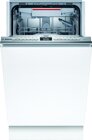 BOSCH Serie 4 Geschirrspler SPV4HMX61E vollintegriert