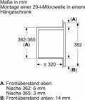 Bosch BFL523MB4 Einbau-Mikrowelle