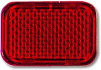 Busch-Jaeger 2145-12 Tastersymbol, transparent rot