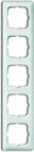 Busch-Jaeger Reflex SI Linear-Abdeckrahmen 2515-214K-102, alpinwei
