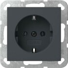 Gira 446628 SCHUKO o.Kr. System 55 Anthrazit