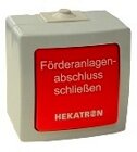 Hekatron HAT 03 HANDAUSLSETASTER AP-MONTAGE
