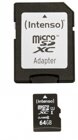 Intenso MicroSD Card 64GB UHS-I inkl. SD Adapter