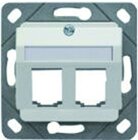 Kerpen Datacom MC Anschlussdose UP 50x50 30� 2-fach rw