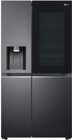 LG GSXV90MCDE Side-by-Side-Khschrank mattschwarz, 635 L, Festwasser