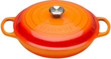 Le Creuset Gourmet-Profitopf rund 30cm ofenrot
