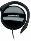 Panasonic RP-HS46E-K On Ear Kopfhörer mit Clip, schwarz