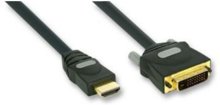 Goldkabel Profi HDMI auf DVI-D 15m Kabellänge