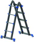 PATLT43 Alu-Teleskopleiter 4 x 3 m.Trav.