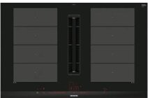 Siemens iQ700 EX875LX57E Schwarz Integriert 80 cm Zonen-Induktionskochf