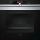 Siemens iQ700 Einbau-Backofen 71 l A+ Schwarz, Edelstahl, HB636GBS1