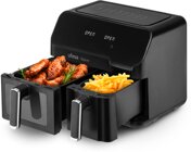 Ufesa Heißluftfritteuse Storm Doppel, 1700W Schwarz Ufesa Heißluftfritteuse Storm Doppel, 1700W Schwarz