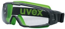 Uvex 9308 u-sonic Brille HC/AF fbl. grau/lime