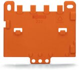 Wago 222-505 Zugentlastungsplatte orange (10 Stück)