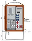 Walther WAV0131R1 Anschlussverteiler 44kVA alls