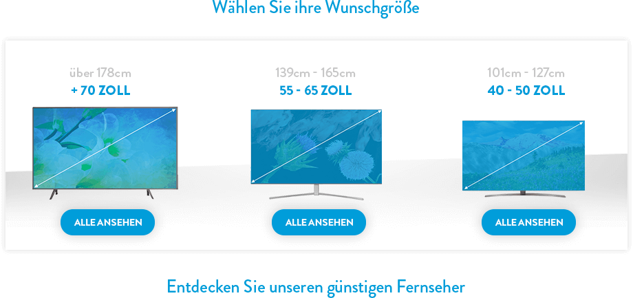 Ferseher ab 40 Zoll kaufen